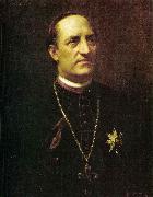 Gyula Benczur Portrait of Arnold Ipolyi painting
